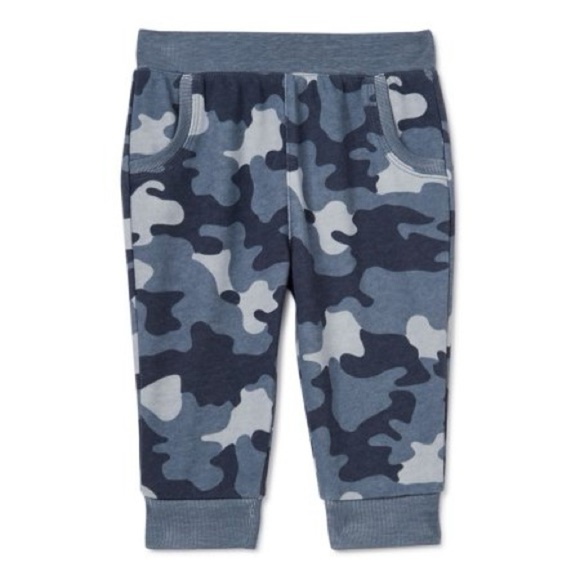 Garanimals Baby Boys Camo & Tie Dye Print Round Pocket Joggers, 0/3M & 3/6M - Picture 1 of 8
